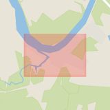 Karta som med röd fyrkant ramar in Karlbo, Krylbo, Avesta, Dalarnas län