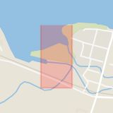 Karta som med röd fyrkant ramar in Holmen, Avesta Centrum, Avesta, Dalarnas län