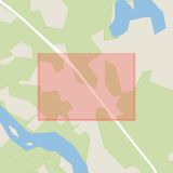 Karta som med röd fyrkant ramar in Rembo, Avesta, Dalarnas län