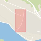 Karta som med röd fyrkant ramar in Hälsinggårdsvägen, Hälsinggården, Falun, Dalarnas län