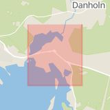 Karta som med röd fyrkant ramar in Hosjön, Falun, Dalarnas län