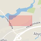 Karta som med röd fyrkant ramar in Televägen, Gävle, Gävleborgs län