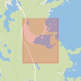 Karta som med röd fyrkant ramar in Hamrångevägen, Gävle, Gävleborgs län