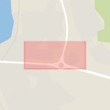 Karta som med röd fyrkant ramar in Stormyrvägen, Mora, Dalarnas län