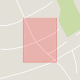 Karta som med röd fyrkant ramar in Orrlidsvägen, Tandådalen, Malung-sälen, Dalarnas län