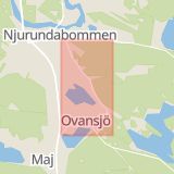 Karta som med röd fyrkant ramar in Stenstan, Remsle, Sollefteå Kommun, Skedlovägen, Njurunda, Sundsvalls Kommun, Västernorrlands län