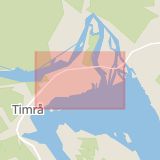 Karta som med röd fyrkant ramar in Sörberge, Timrå Kommun, Timrå, Västernorrlands län