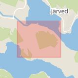 Karta som med röd fyrkant ramar in Husum, Domsjö, Örnsköldsvik, Västernorrlands län