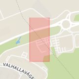Karta som med röd fyrkant ramar in Sundsvall, Bergsgatan, Nacksta, Örnsköldsvik, Hästmarksvägen, Åsvägen, Själevad, Sollefteå, Västernorrlands län