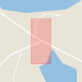 Karta som med röd fyrkant ramar in Stensele, Storuman, Saxnäs, Vilhelmina, Storgatan, Lycksele, Västerbottens län