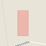 Karta som med röd fyrkant ramar in Svartbjörnsbyn, Boden, Norrbottens län