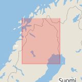 Karta som med röd fyrkant ramar in Norrbottens län