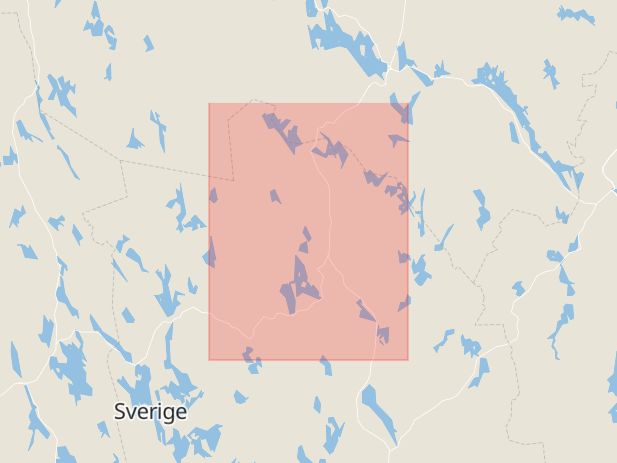 Karta som med röd fyrkant ramar in Ljusnarsberg, Örebro län