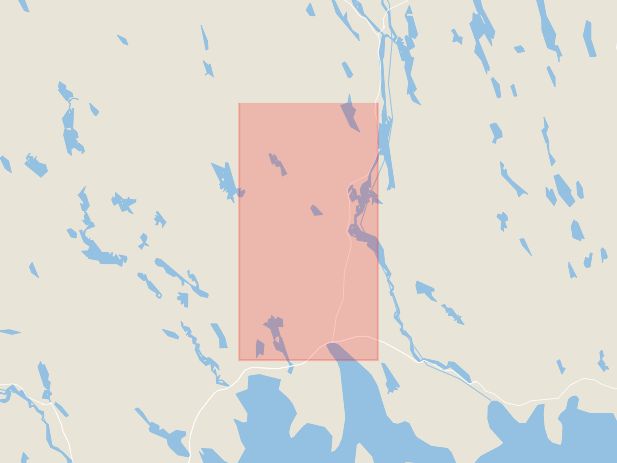 Karta som med röd fyrkant ramar in Kalix, Luleå, Norrbotten, Norrbottens län