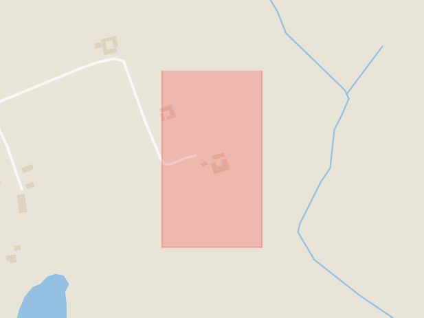 Karta som med röd fyrkant ramar in Hylteberga, Ystad, Skurup, Skåne län