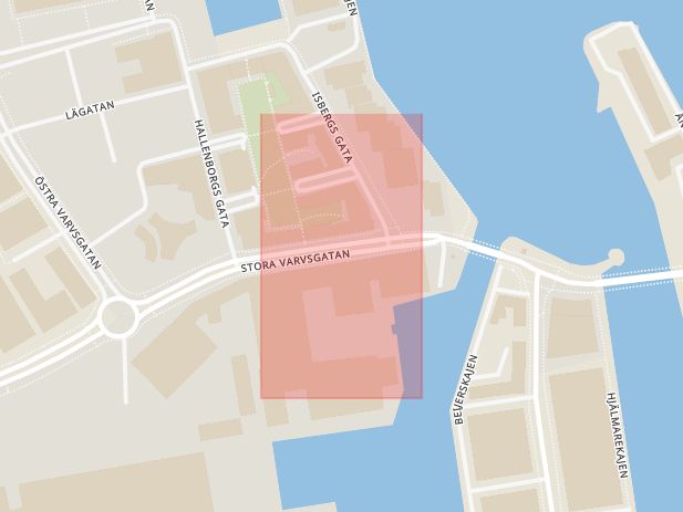 Karta som visar ungefär var händelsen Stöld/inbrott: Inbrott i lägenhet, Dockan. inträffat