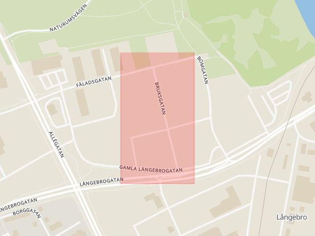 Karta som med röd fyrkant ramar in Arkelstorp, Återvinningscentralen, Kristianstad, Skåne län