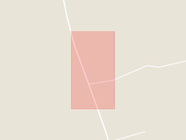 Karta som med röd fyrkant ramar in Kvidinge, Vandrarhemmet, Åstorp, Skåne län