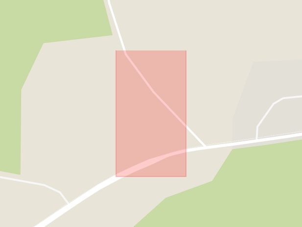 Karta som med röd fyrkant ramar in Häringstorp, Tyringe, Hässleholm, Skåne län