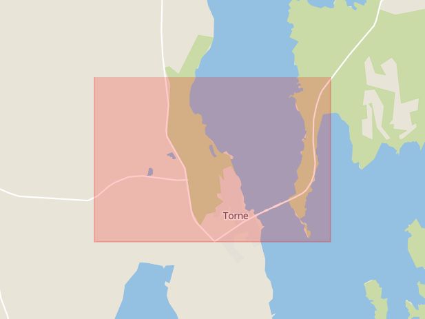 Karta som med röd fyrkant ramar in Växjö Kommun, Alvesta Kommun, Kronobergs län