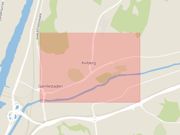 Karta som med röd fyrkant ramar in Göteborg, Deltavägen, Falköping, Rastvägen, Skövde, Bellevue, Lilla Edet, Klosteräng, Alingsås, Nygatan, Västra Götalands län