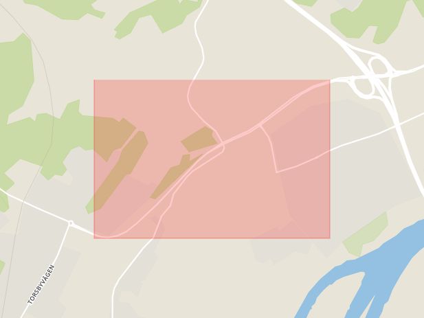 Karta som med röd fyrkant ramar in Kungälv, Tuvevägen, Enekullevägen, Marstrandsvägen, Ytterby, Kärna, Hisingen, Göteborg, Västra Götalands län