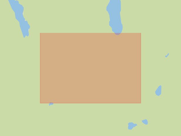 Karta som med röd fyrkant ramar in Granmon, Glava, Arvika, Värmlands län