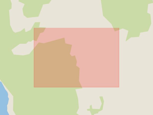 Karta som med röd fyrkant ramar in Mellby, Sunne, Värmlands län
