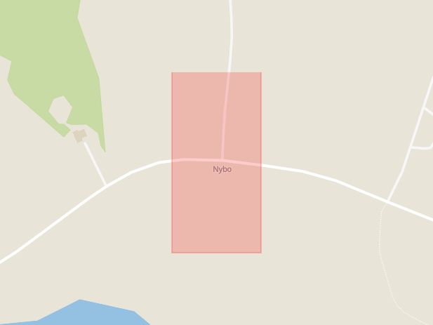 Karta som med röd fyrkant ramar in Bodarne, Nybo, Säter, Dalarnas län