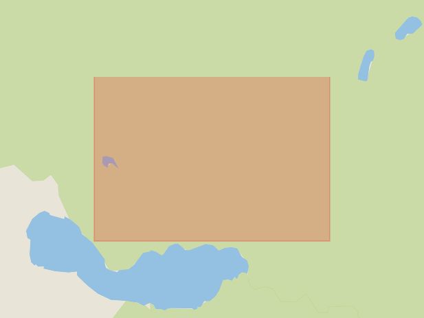 Karta som med röd fyrkant ramar in Väckarbodarna, Gagnef, Dalarnas län