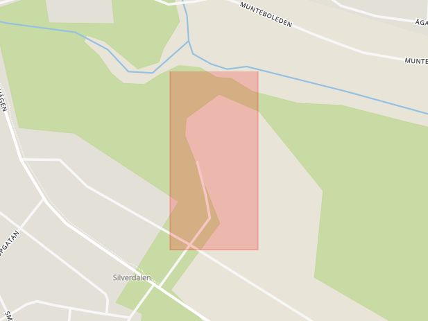 Karta som med röd fyrkant ramar in Hofors, Avesta, Gävleborgs län