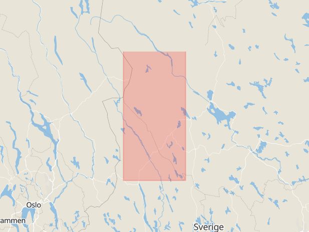 Karta som med röd fyrkant ramar in Transtrand, Hemfjällstangen, Malung-Sälen, Dalarnas län