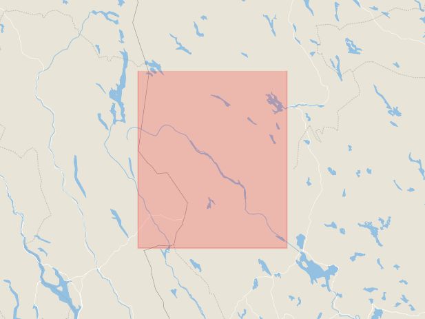 Karta som med röd fyrkant ramar in Älvdalens Kommun, Älvdalen, Dalarnas län