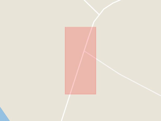 Karta som med röd fyrkant ramar in Sunne, Östersund, Kyrkgatan, Marielund, Stationsvägen, Våle, Bräcke Kommun, Jämtlands län