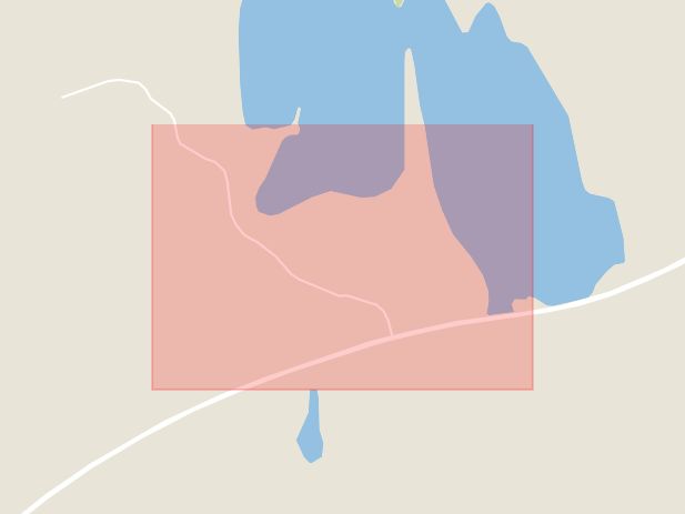 Karta som med röd fyrkant ramar in Hörnefors, Ängersjön, Umeå, Västerbottens län