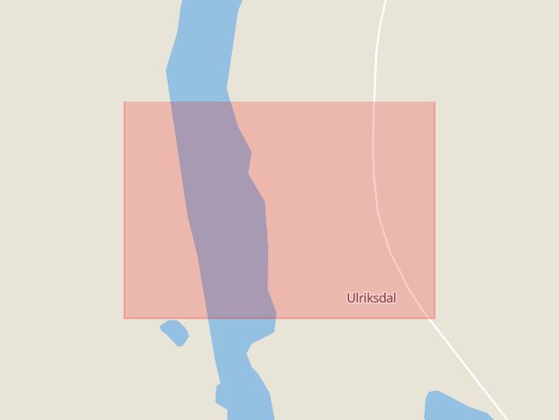 Karta som med röd fyrkant ramar in Ulriksdal, Husbondliden, Lycksele, Västerbottens län