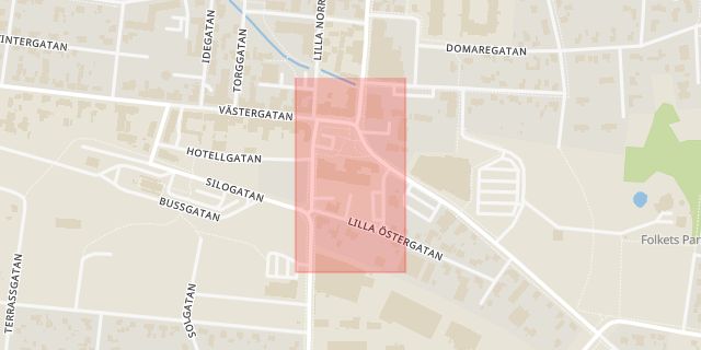 Karta som med röd fyrkant ramar in Vollsjö, Fränninge, Sjöbo Kommun, Skåne, Sjöbo, Skåne län