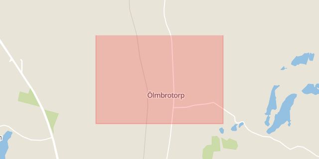 Karta som med röd fyrkant ramar in Ölmbrotorp, Örebro, Örebro län