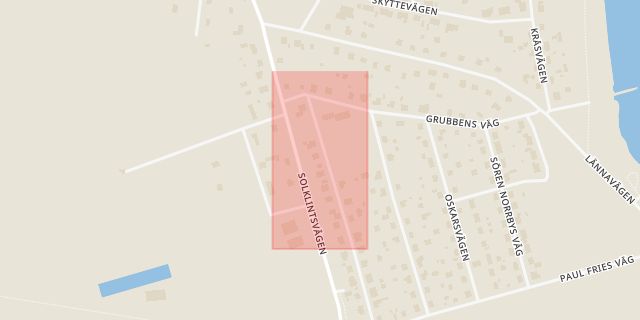 Karta som med röd fyrkant ramar in Slite, Gotland, Gotlands län