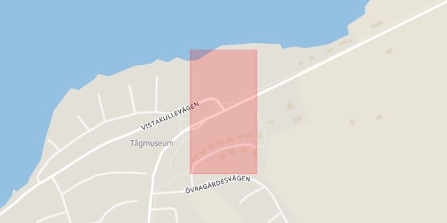 Karta som med röd fyrkant ramar in Kaxholmen, Jönköpings län