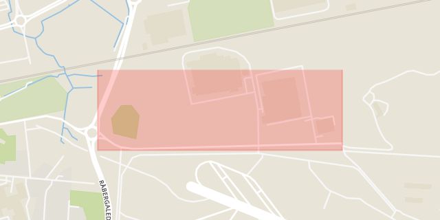 Karta som med röd fyrkant ramar in Köpetorpsgatan, Linköping, Östergötlands län