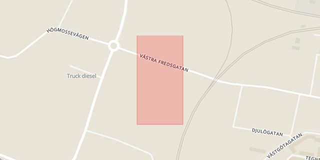 Karta som med röd fyrkant ramar in Södermanland, Oxelösunds Kommun, Gap Sundins Väg, Eskilstuna, Formgatan, Katrineholm, Södermanlands län