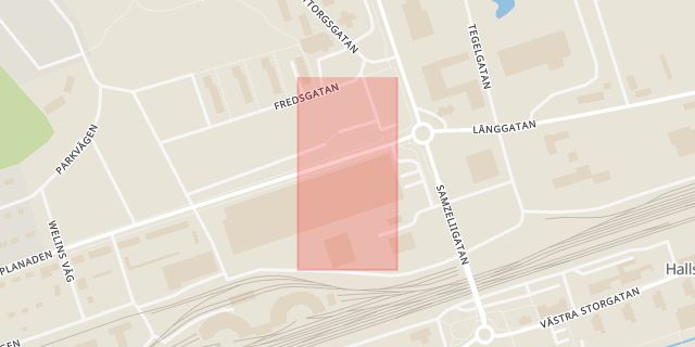 Karta som med röd fyrkant ramar in Kårstahult, Hallsberg, Örebro län