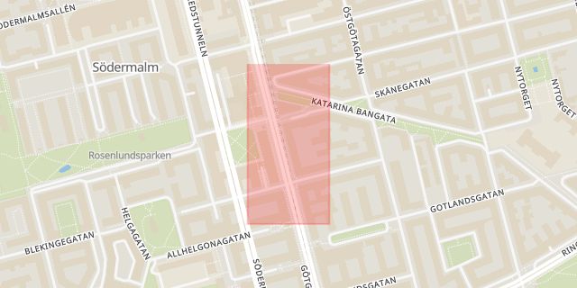 Karta som med röd fyrkant ramar in Apotek, Södermalm, Stockholm, Stockholms län