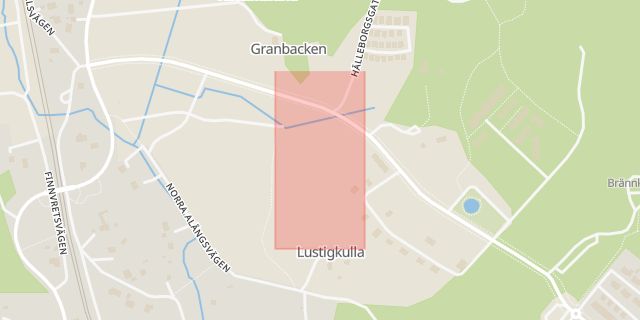 Karta som med röd fyrkant ramar in Knivsta Kommun, Adolfsbergsskolan, Brunnbyvägen, Alsike, Uppsala, Kungshamn, Arlanda, Knivsta, Uppsala län