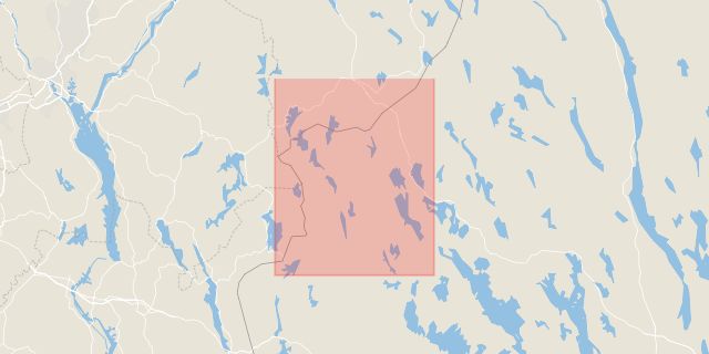 Karta som med röd fyrkant ramar in Tullstation, Eda, Värmlands län