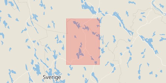 Karta som med röd fyrkant ramar in Ljusnarsbergs Kommun, Ljusnarsberg, Örebro län
