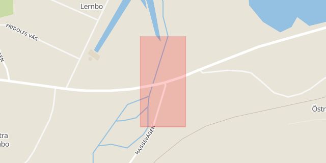 Karta som med röd fyrkant ramar in Lernbo, Smedjebacken, Dalarnas län