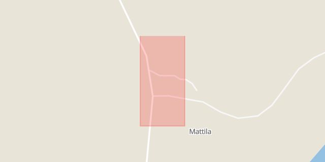 Karta som med röd fyrkant ramar in Mattila, Östmark, Torsby, Värmlands län