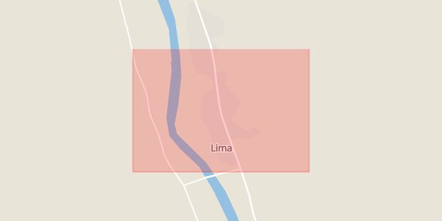 Karta som med röd fyrkant ramar in Lima, Malung-sälen, Dalarnas län